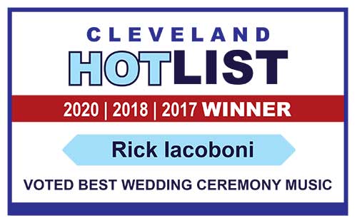 Cleveland HotList 2020 Winner - Best Wedding Ceremony Music